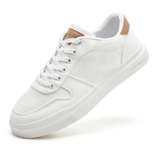 HOBIBEAR Men’s Low Top Casual Lace-Up Shoes Sneakers