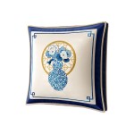 Blue Flora Antique Cushion Blue Flora Antique Cushion