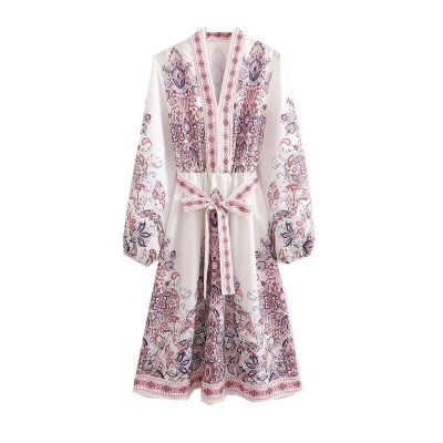 Women’s Dreamer White Lantern MIDI Dress Women’s Dreamer White Lantern MIDI Dress