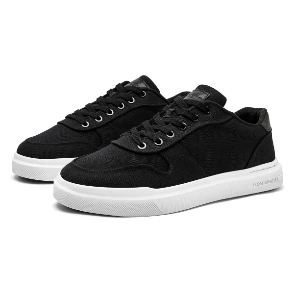 HOBIBEAR Men’s Low Top Casual Lace-Up Shoes Sneakers
