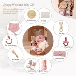 Newborn baby Gift Set With Teether and Milestone Cards Newborn baby Gift Set With Teether and Milestone Cards