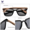 Oi Wood Sunglasses Wooden Eyeglasses polarized Blue Lenses Mens Glasses Luxury Eyewear