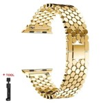 Honeycomb Stainless Steel Strap Band for Apple Watch Ultra 2 Band