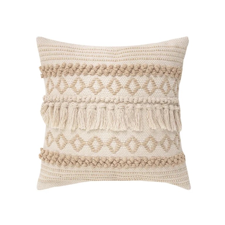 Boho Tassel Handmade Cushion
