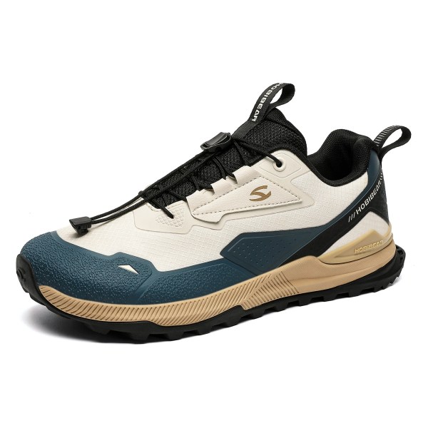 HOBIBEAR Hiking Walking Shoes for Men Elastic Band Non Slip Sneakers HOBIBEAR Hiking Walking Shoes for Men Elastic Band Non Slip Sneakers