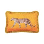 Leopard Lover Mustard Cushion