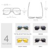 Oi Wood High Quality Fashion Alloy Wooden Polarized Sunglasses Uv400