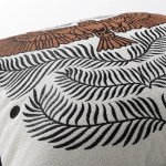 Cream Ivory Grecian ROMANO Embroidered Cushion