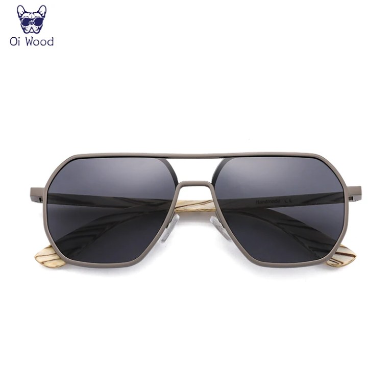 Oi Wood High Quality Fashion Alloy Wooden Polarized Sunglasses Uv400 Oi Wood High Quality Fashion Alloy Wooden Polarized Sunglasses Uv400
