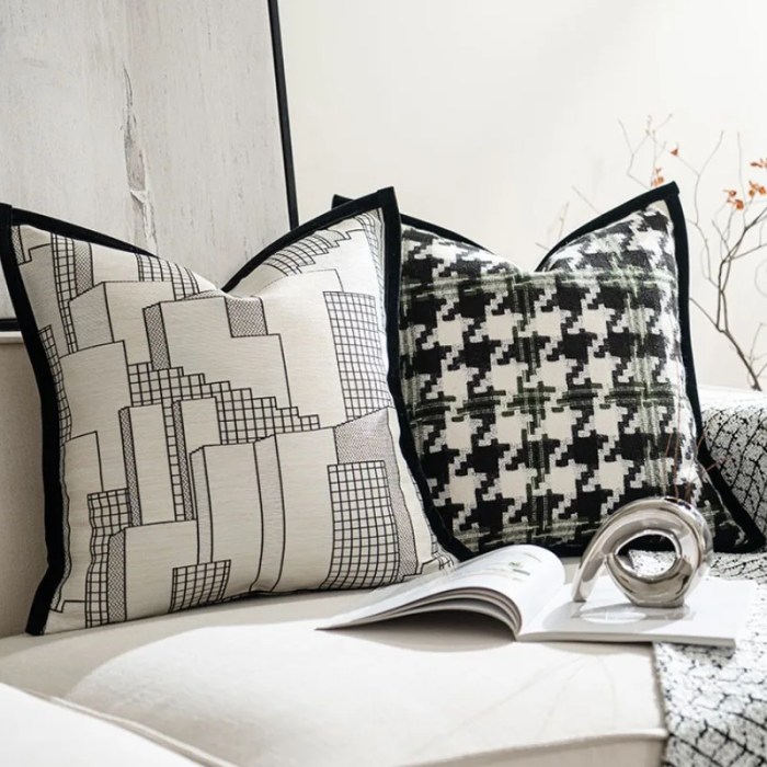 Modern Blocks Cushion Case Luxury Decorative Pillow Cover Modern Blocks Cushion Case Luxury Decorative Pillow Cover