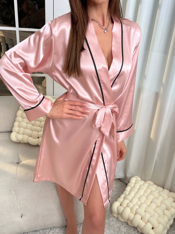 Satin Bridesmaids Night Robe Women’s Sleepwear