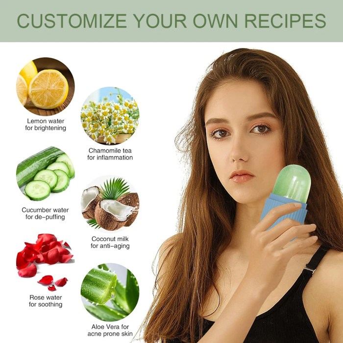 Shell Facial Contouring Ice Facial Roller Shell Facial Contouring Ice Facial Roller