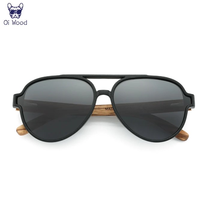 Oi Wood Wooden Sunglasses Polarized UV400 High Quality Eyewear