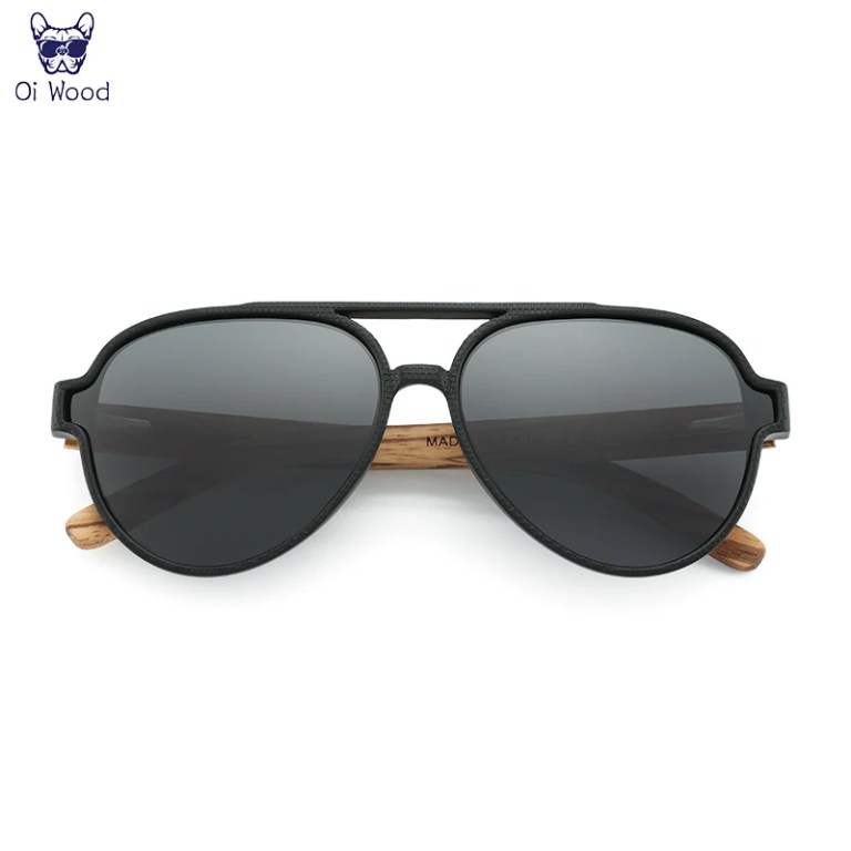 Oi Wood Wooden Sunglasses Polarized UV400 High Quality Eyewear