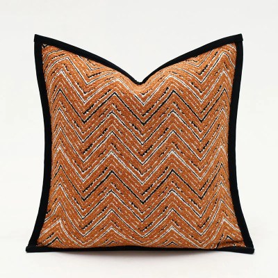 Retro Orange Wave Cushion Retro Orange Wave Cushion