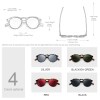 Oi Wood Sunglasses Walnut Wood Round Eyeglasses