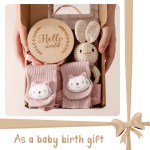 Newborn baby Gift Set With Teether and Milestone Cards Newborn baby Gift Set With Teether and Milestone Cards