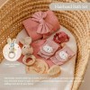 Newborn baby Gift Set With Teether and Milestone Cards Newborn baby Gift Set With Teether and Milestone Cards