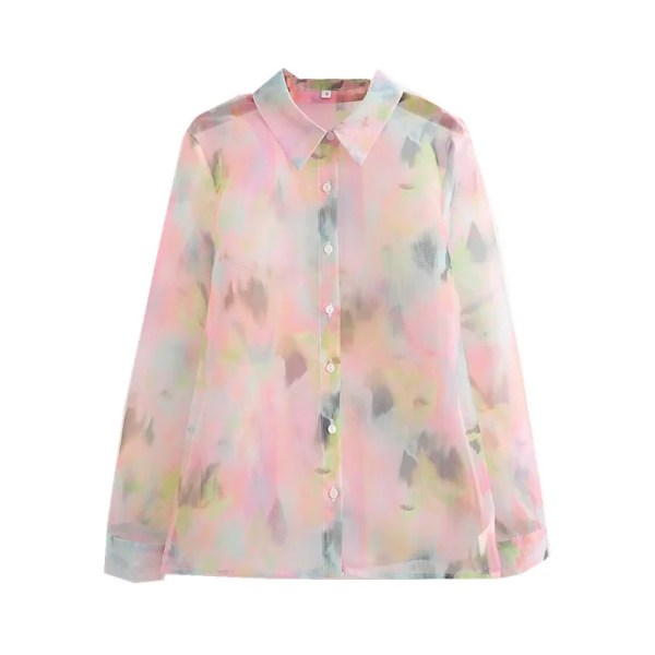 Women’s Pink Cotton Candy Tie Dye Shirt