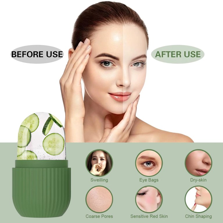 Shell Facial Contouring Ice Facial Roller Shell Facial Contouring Ice Facial Roller