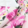 Pastel Flower Print Mini Skirt