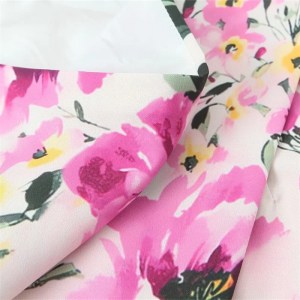 Pastel Flower Print Mini Skirt