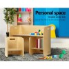 Keezi 3PCS Kids Table and Chairs Set Multifunctional Storage Desk Keezi 3PCS Kids Table and Chairs Set Multifunctional Storage Desk