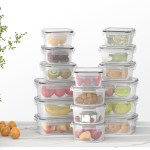 5-Star Chef Cereal Dispenser Food Storage Container 16PCS 5-Star Chef Cereal Dispenser Food Storage Container 16PCS