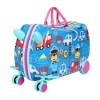 Wanderlite 17″ Kids Ride On Luggage Children Suitcase Trolley Travel Car