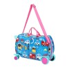 Wanderlite 17″ Kids Ride On Luggage Children Suitcase Trolley Travel Car