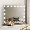 Embellir Bluetooth Makeup Mirror 58x46cm Hollywood Vanity with LED Light Wall Embellir Bluetooth Makeup Mirror 58x46cm Hollywood Vanity with LED Light Wall