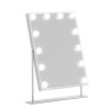 Embellir Bluetooth Makeup Mirror 30x40cm Hollywood Vanity with LED Light White Embellir Bluetooth Makeup Mirror 30x40cm Hollywood Vanity with LED Light White