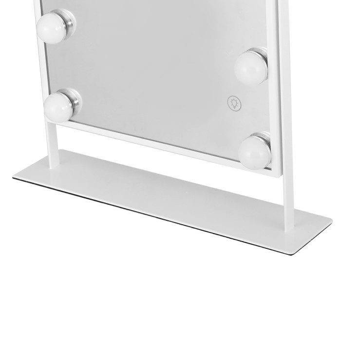 Embellir Bluetooth Makeup Mirror 30x40cm Hollywood Vanity with LED Light White Embellir Bluetooth Makeup Mirror 30x40cm Hollywood Vanity with LED Light White