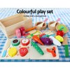 Keezi Kids Kitchen Play Set Wooden Pretend Toys Cooking Children Food Pink Keezi Kids Kitchen Play Set Wooden Pretend Toys Cooking Children Food Pink