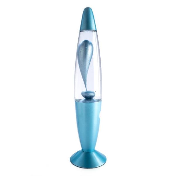Blue Metallic Magma Motion Lamp Blue Metallic Magma Motion Lamp