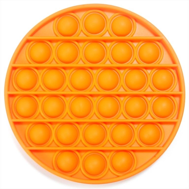 Orange Round Push And Pop Orange Round Push And Pop