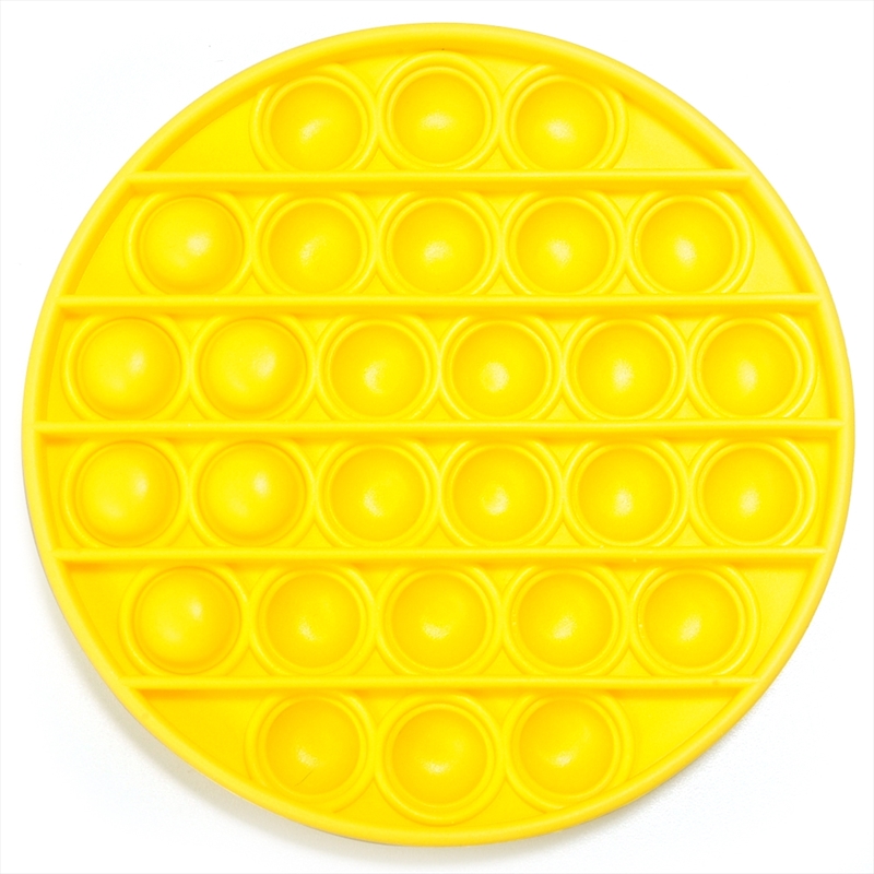 Yellow Round Push And Pop Yellow Round Push And Pop