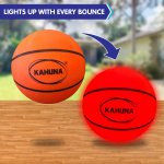 Kahuna Basketball L.e.d Glow Light Up Trampoline Ball Kahuna Basketball L.e.d Glow Light Up Trampoline Ball