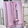 Interior Ave – Saint Pink – 90cm x 60cm White Framed Artwork Interior Ave – Saint Pink – 90cm x 60cm White Framed Artwork