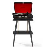 Crosley Cruiser Bluetooth Portable Turntable – Black + Crosley Entertainment Stand Bundle Crosley Cruiser Bluetooth Portable Turntable – Black + Crosley Entertainment Stand Bundle