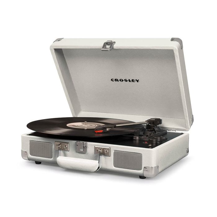 Crosley Cruiser White Sands – Bluetooth Portable Turntable