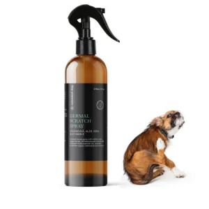 Essential Dog Natural Anti Itch Scratch Spray for Dogs (Aloe, Tea Tree and Vitamin E)