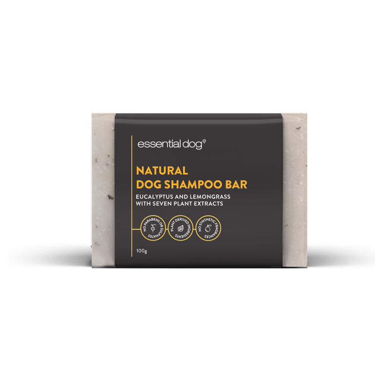 Essential Dog Shampoo Bar (Eucalyptus, Neem & Lemongrass) Essential Dog Shampoo Bar (Eucalyptus, Neem & Lemongrass)