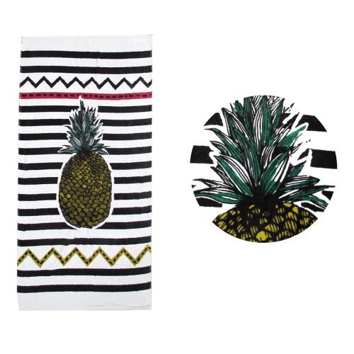 The Gaint Pineapple Cotton Beach Towel The Gaint Pineapple Cotton Beach Towel