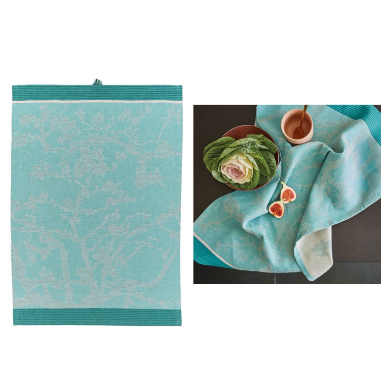 Bedding House Van Gogh Fleurier Blue Tea Towel