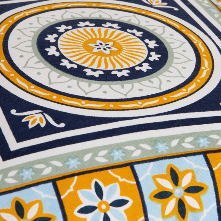 J Elliot Home Kasbah Luxury Filled Cushion 50 x 50cm Blue J Elliot Home Kasbah Luxury Filled Cushion 50 x 50cm Blue
