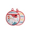 Ladelle Zest Set of 2 Pot Holders 21 x 21 cm Ladelle Zest Set of 2 Pot Holders 21 x 21 cm