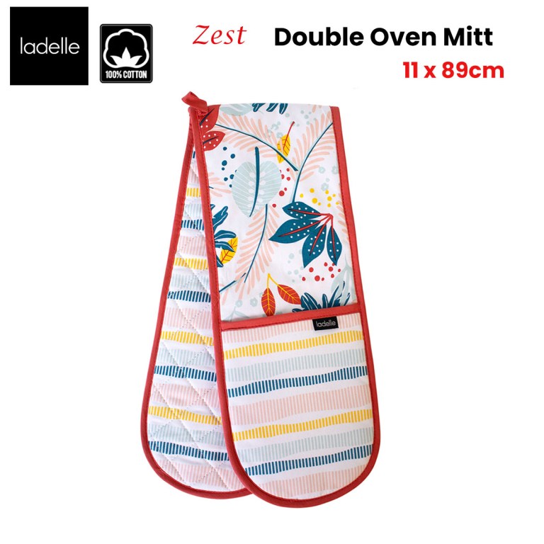 Ladelle Zest Double Oven Mitt 17 x 89 cm Ladelle Zest Double Oven Mitt 17 x 89 cm