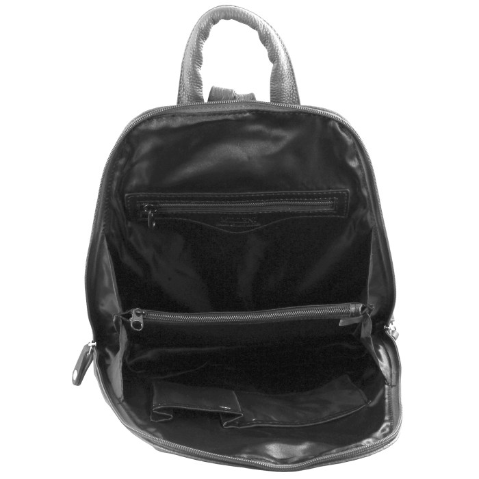 Milleni Womens Bag Italian Leather Soft Nappa Leather Backpack Travel – Black/Chestnut Milleni Womens Bag Italian Leather Soft Nappa Leather Backpack Travel – Black/Chestnut