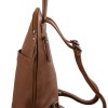 Milleni Ladies Genuine Italian Leather Backpack Bag Twin Zip – Cognac Milleni Ladies Genuine Italian Leather Backpack Bag Twin Zip – Cognac